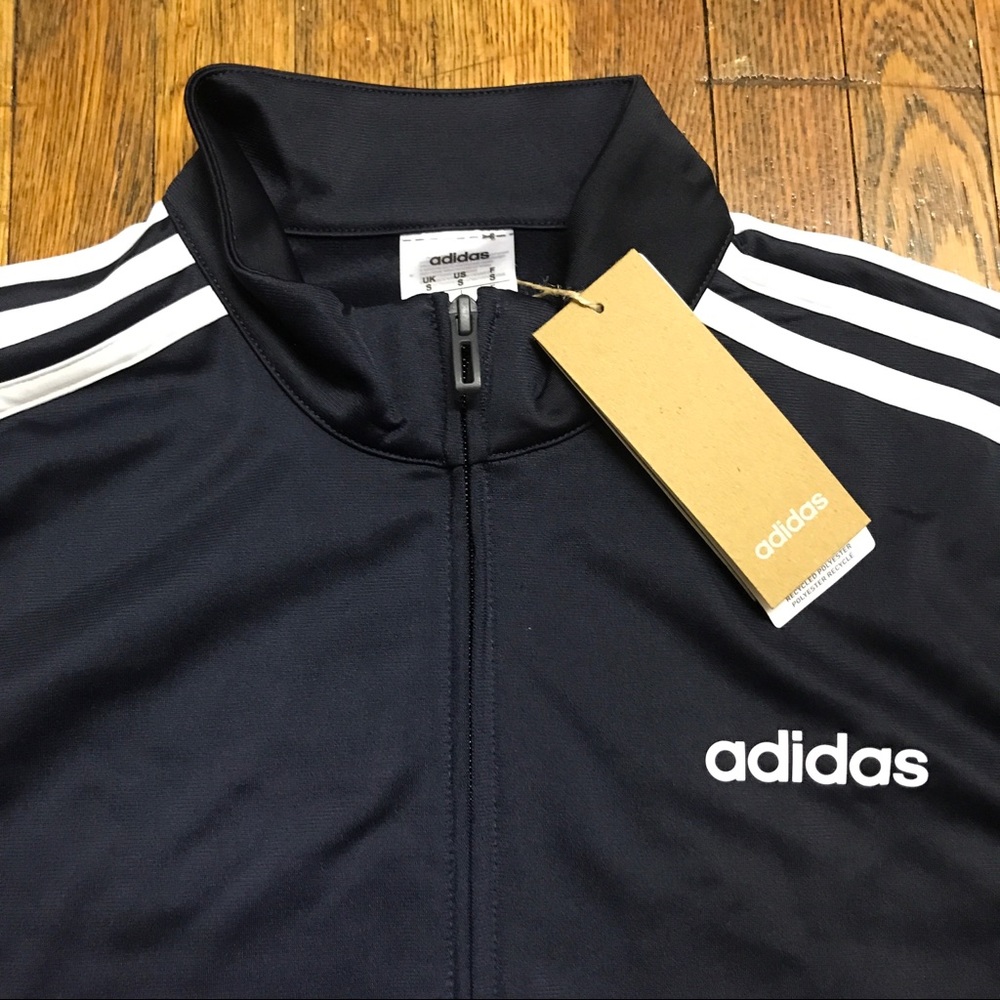 NWT adidas Men’s Tricot Track Jacket - Picture 2 of 5